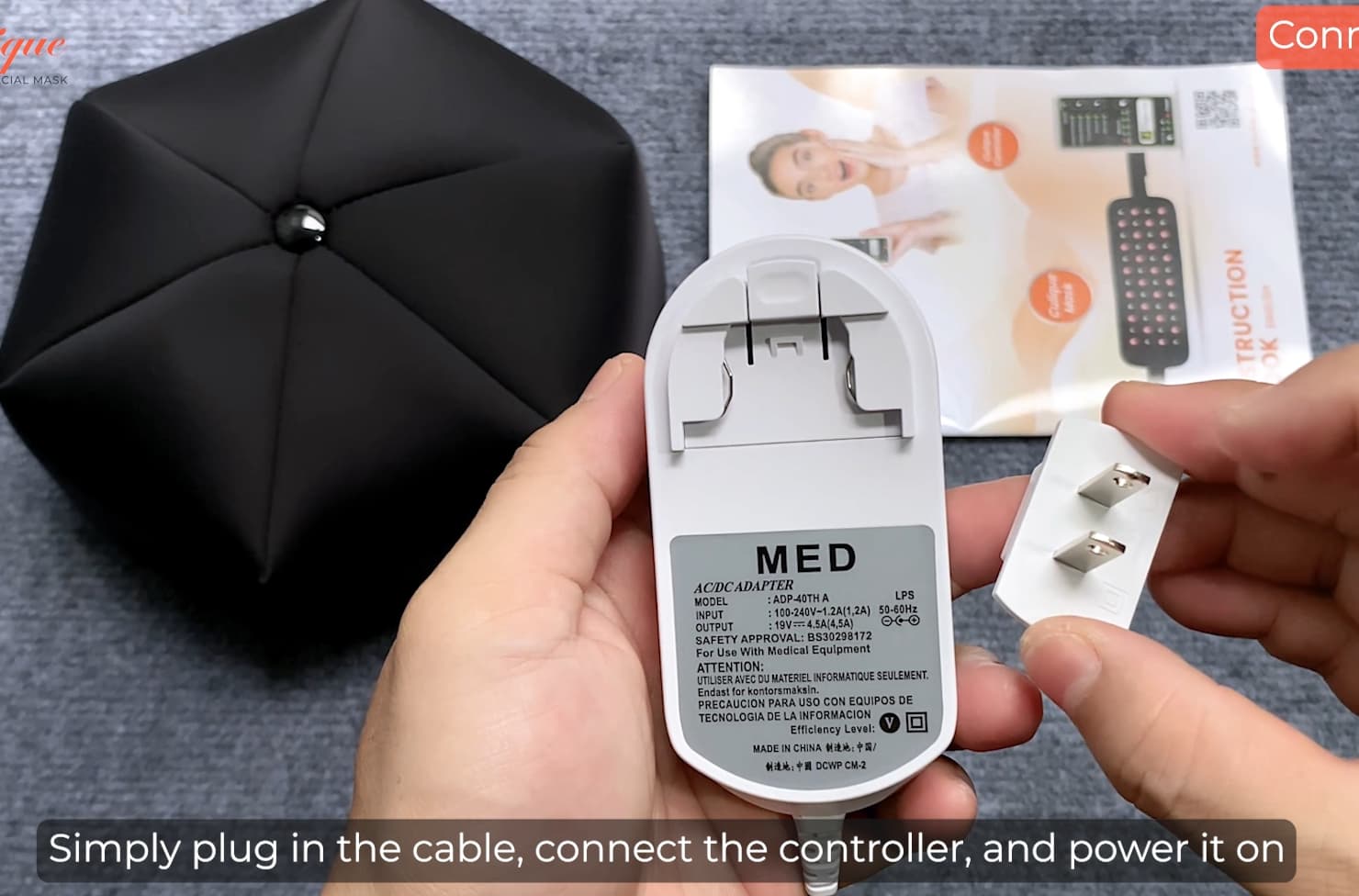 Step 1: Assemble Power Adapter